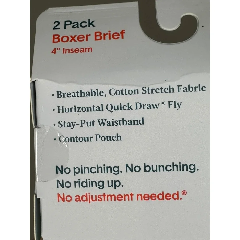 Tommy John‎ XXL 2 Pack Boxer Briefs 4